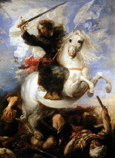 Juan Martin Cabezalero St James the Great in the Battle of Clavijo China oil painting art